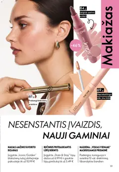 Oriflame leidinys galioja nuo 11.03.2026 | Puslapis: 59 | Prekių: Makiažas