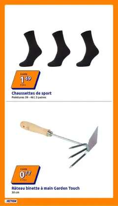 Action - Prévisualisation de Action catalogue  valide à partir de 08.04.2026 | Page: 13 | Produits: Rateau