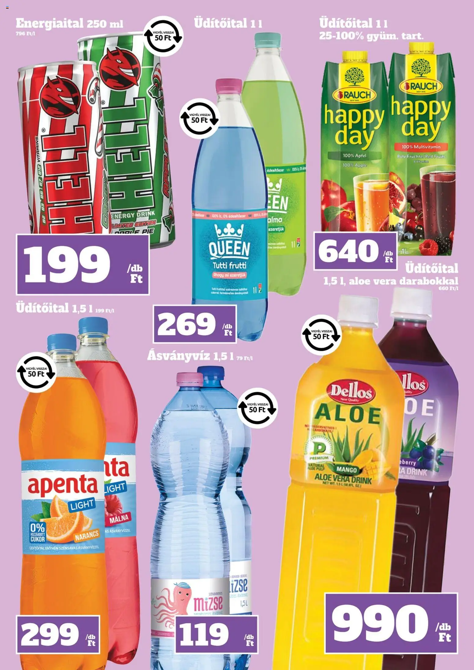 Family Diszkont akciós ujság - amely érvényes a következő dátumtól: 04.12.2025 | Oldal: 13 | Termékek: Energiaital, Alma, Narancs, Multivitamin