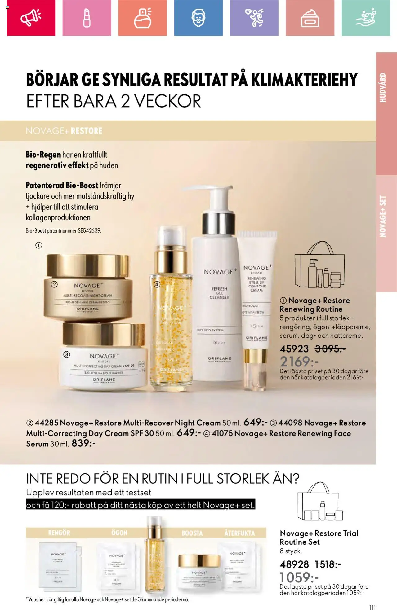 Oriflame reklamblad aktuell från 03.08.2025 | Sida: 111 | Produkter: Set, Serum