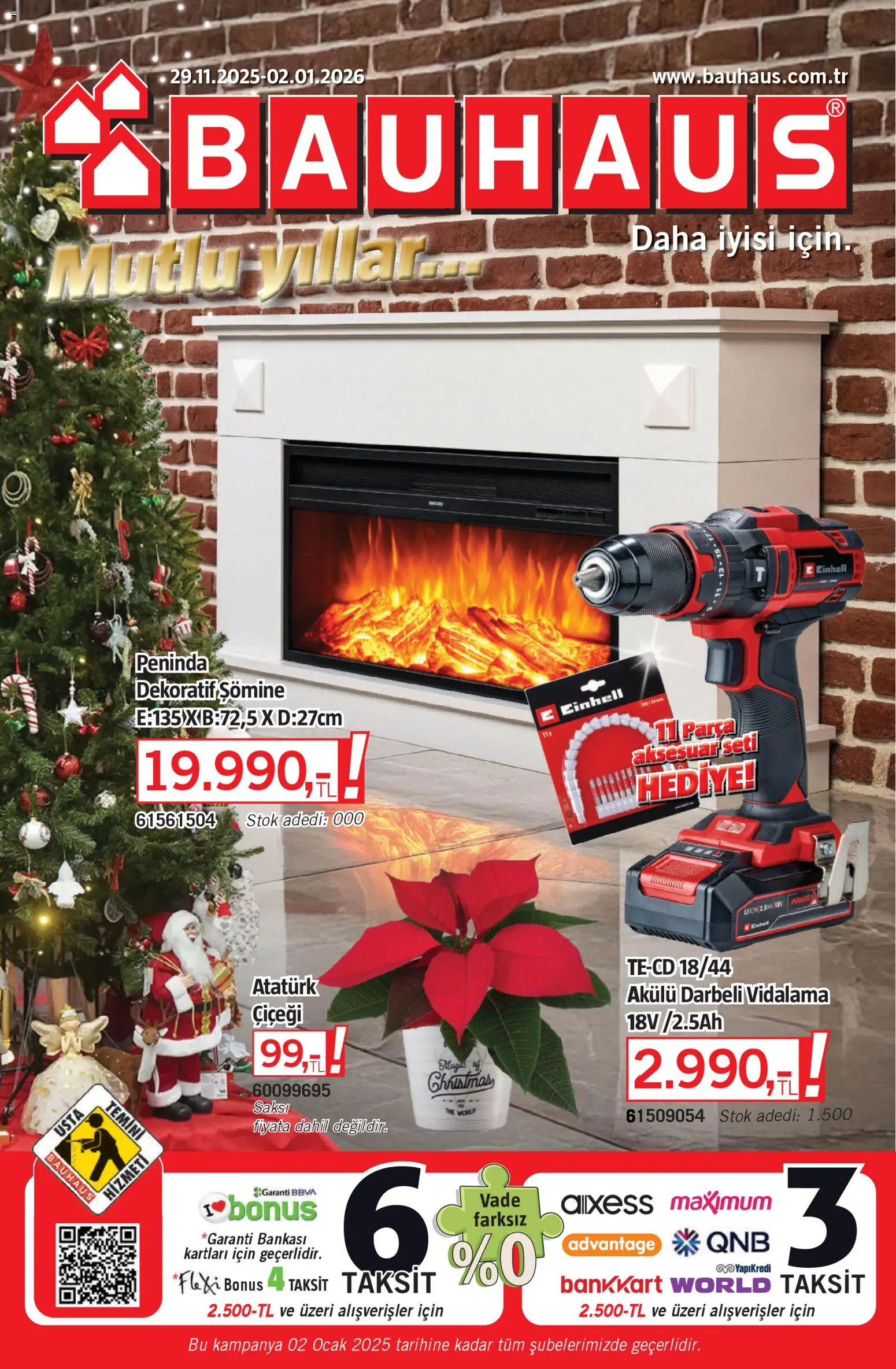 Bauhaus Katalog - 29.11.2025 tarihinden itibaren geçerlidir | Sayfa: 1