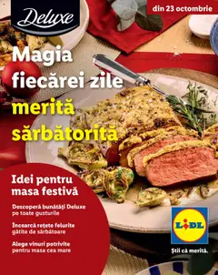 Ofertele Lidl valabile de la 23.10.2025