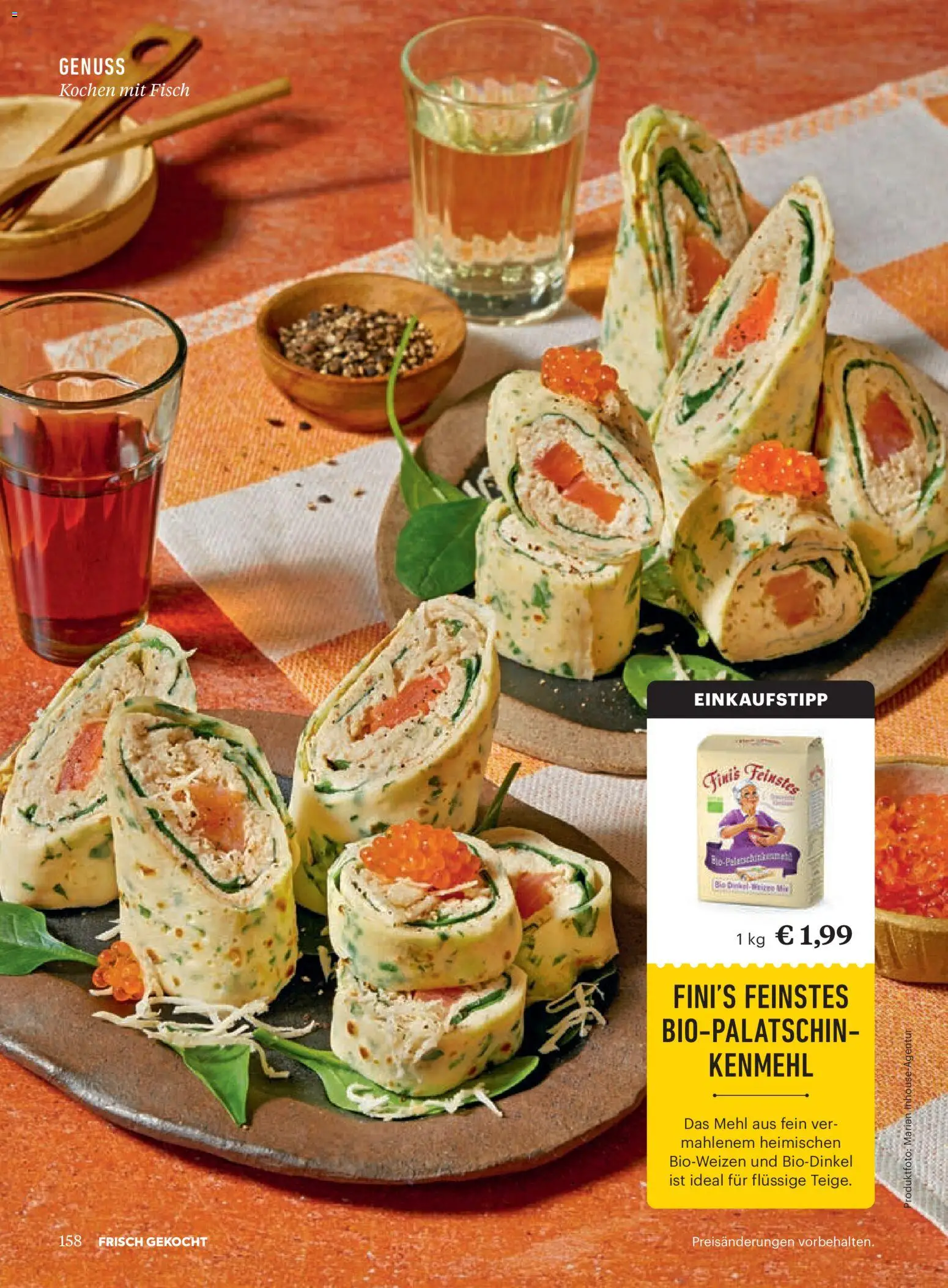 Billa  Frisch Gekocht gültig ab 01.01.2026 | Seite: 154 | Produkte: Fisch