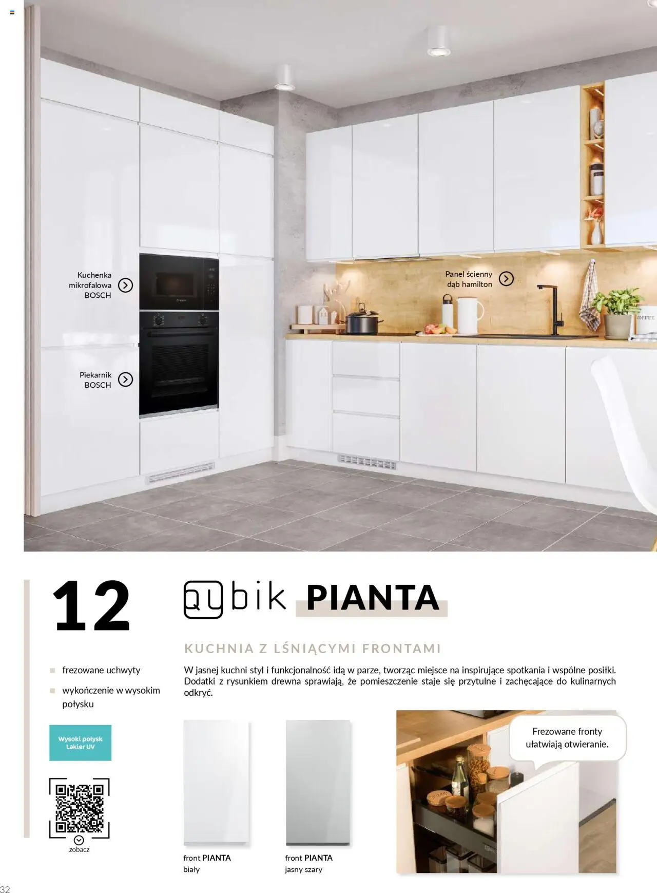 Salony Agata Gazetka - Kuchnie Qubik od 21.03.2025 | Strona: 32 | Produkty: Piekarnik, Kuchenka