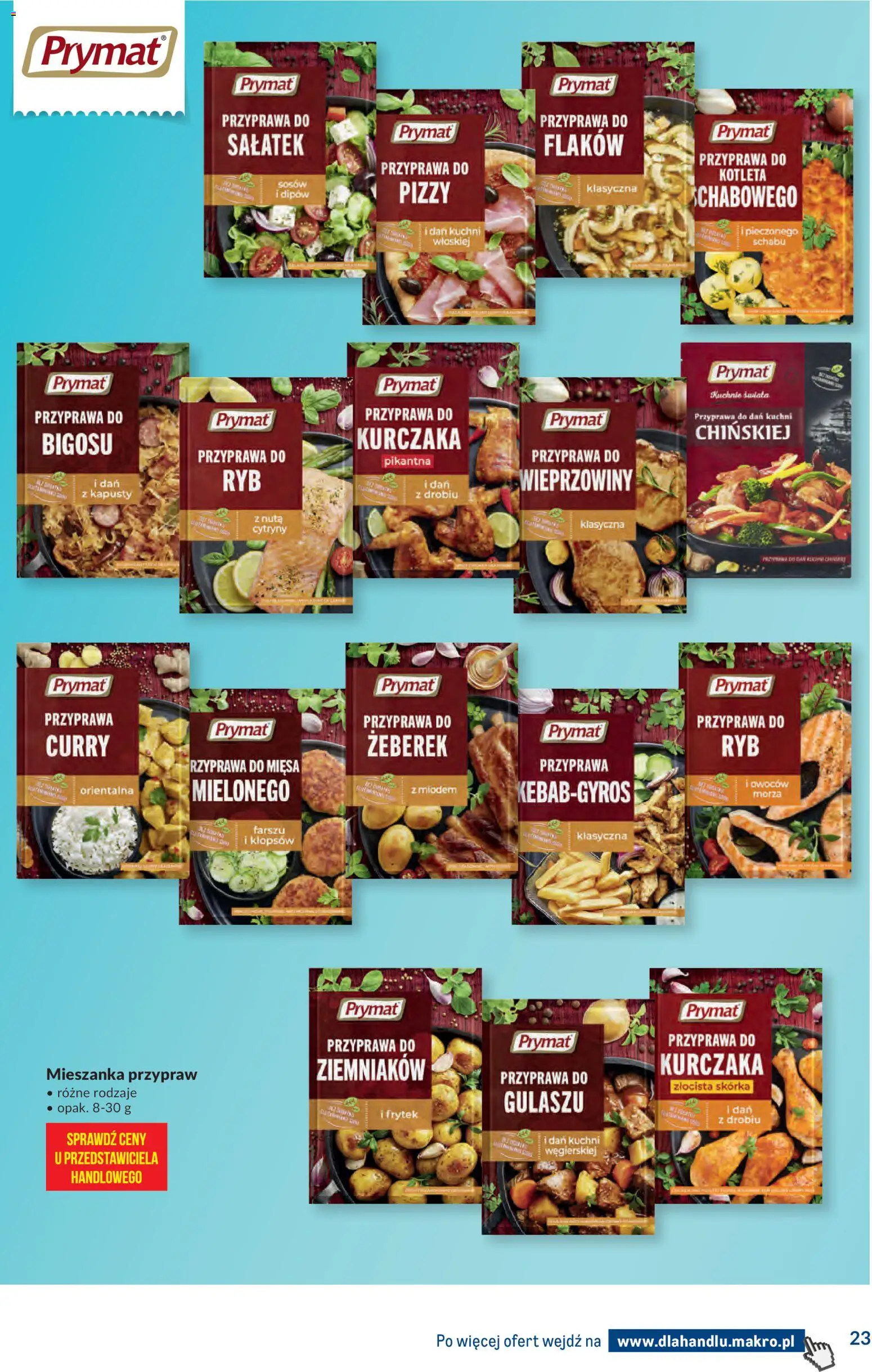 Makro gazetka - Dystrybucja do sklepów od 14.04.2026 | Strona: 23 | Produkty: Curry, Cytryny