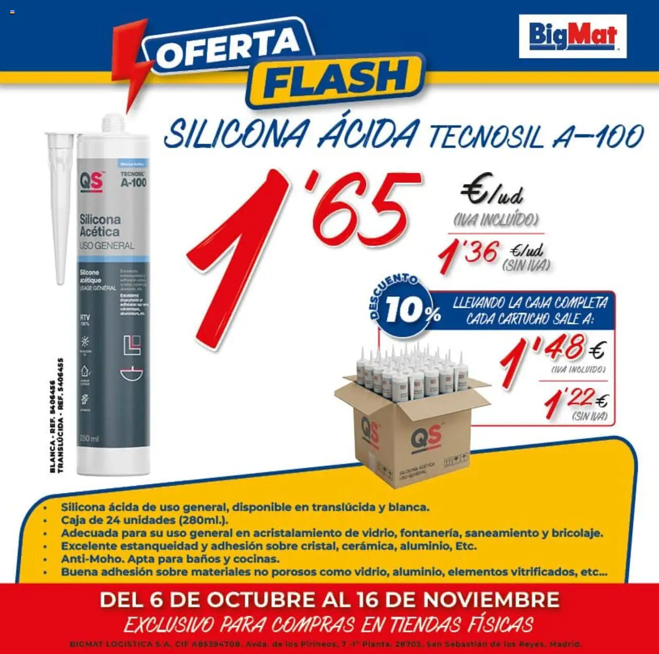 BigMat folleto │ válido desde el 06.10.2025 | Página: 1 | Productos: General, Caja