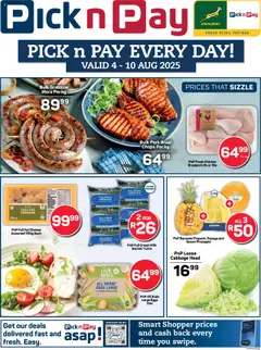 Preview of Pick n Pay specials valid from 04.08.2025