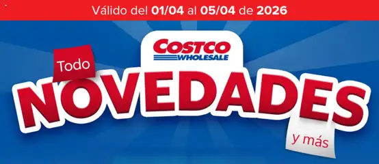 Vista previa Costco catálogo válido desde el 01.04.2026