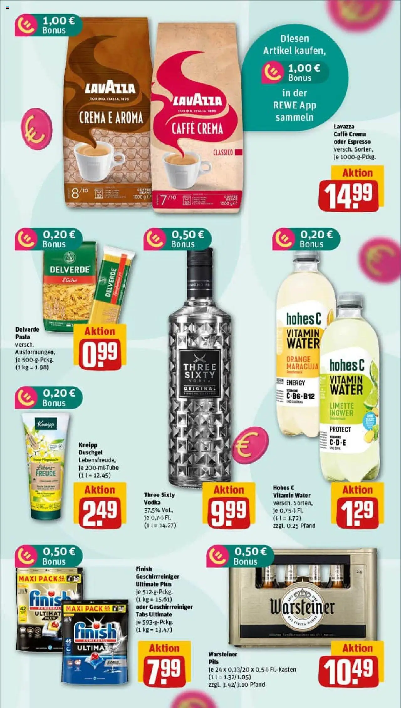 Rewe prospekt Göttingen	 – gültig ab 13.10.2025 | Seite: 5 | Produkte: Lavazza, Energy, Duschgel, Shower Gel