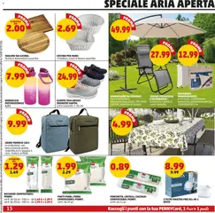 Anteprima del volantino PENNY volantino valido a partire dal 23.04.2026 | Pagina: 15 | Prodotti: Sneakers, Zaino, Borraccia, Cestino