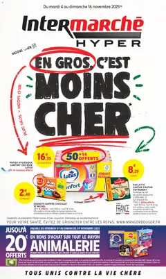 Intermarché - Prévisualisation de Intermarché - En gros c’est moins cher valide à partir de 04.11.2025