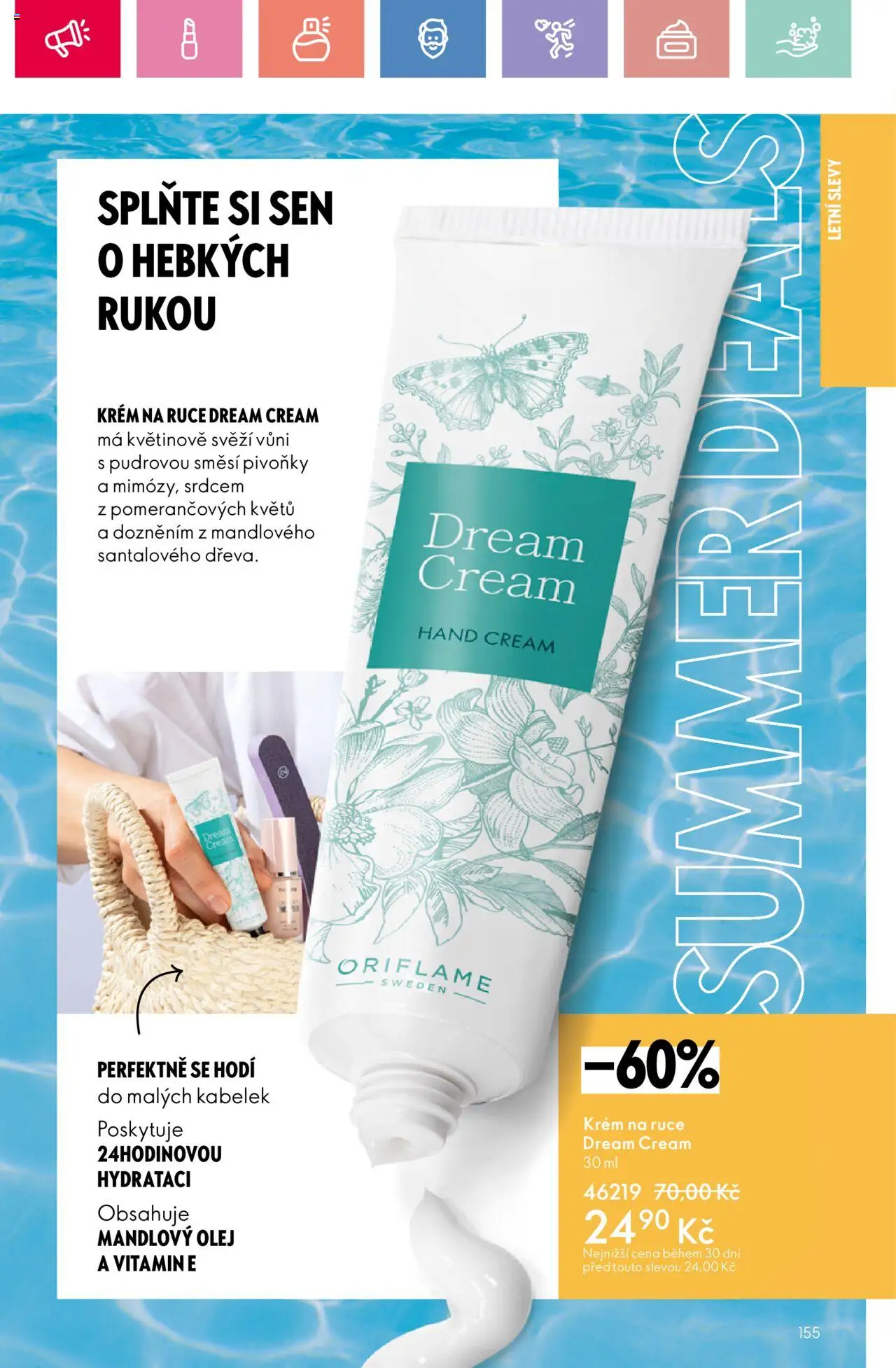 Oriflame katalog č.08/2025 od 25.05.2025 | Strana: 155 | Produkty: Krém na ruce, Olej, Krém