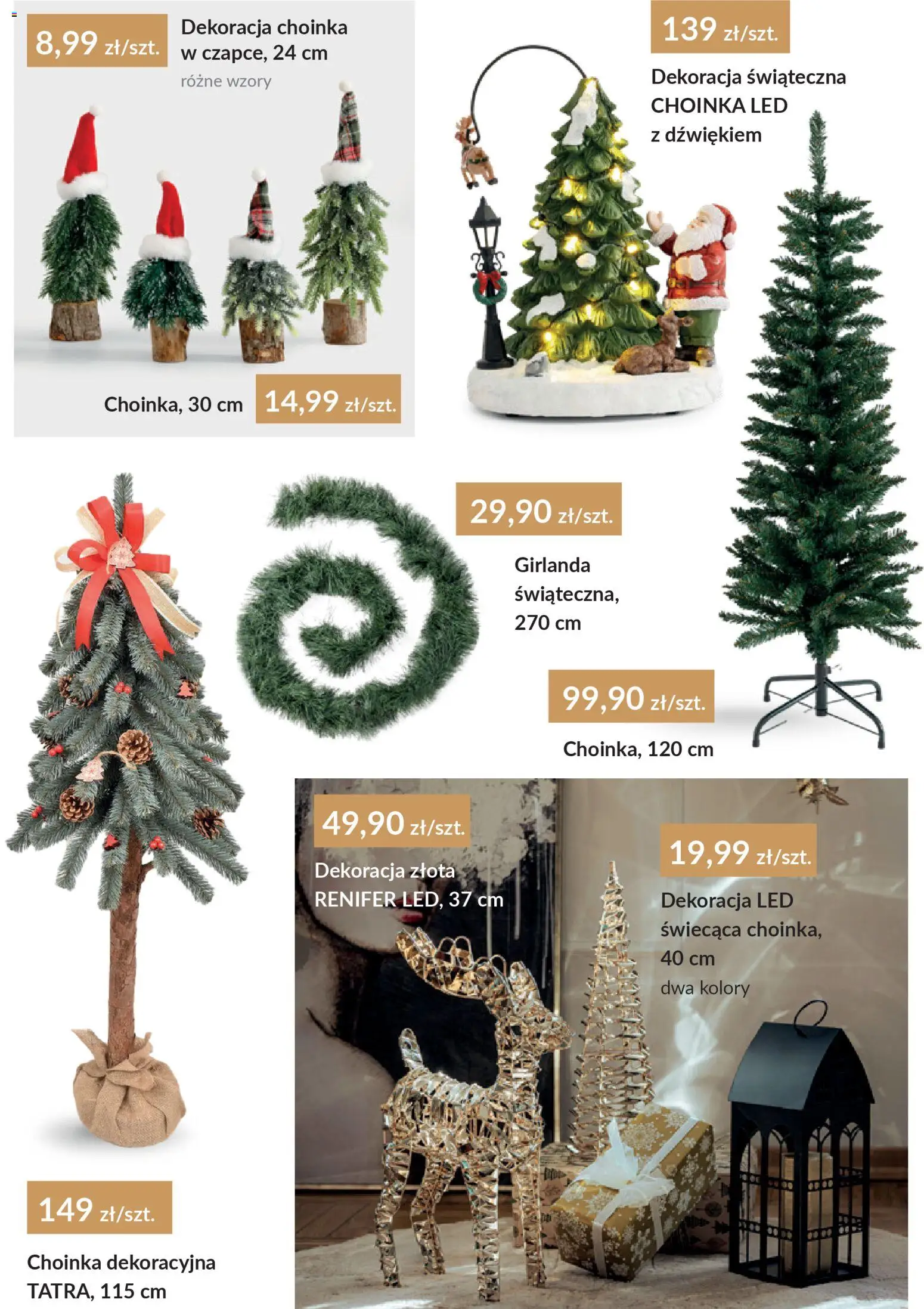 Salony Agata Gazetka - Katalog świąteczny od 05.12.2025 | Strona: 7 | Produkty: Choinka