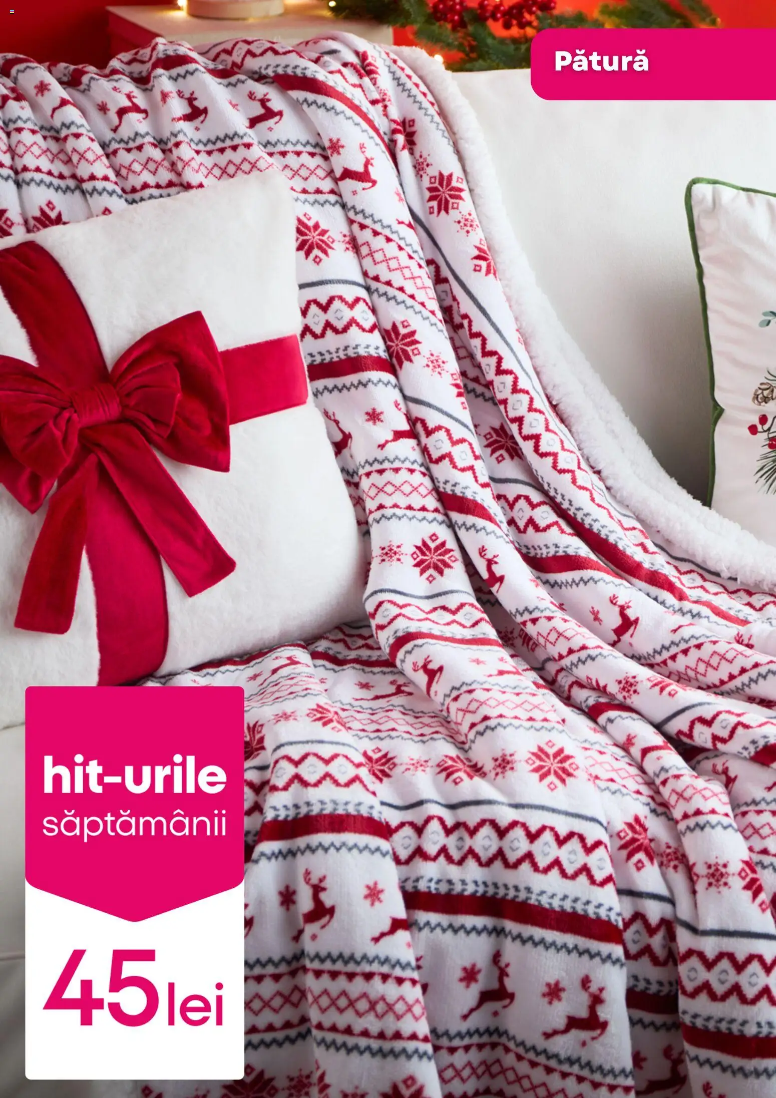 Noul catalog Pepco – valabil de la 06.11.2025 | Pagină: 3 | Produse: Pătură