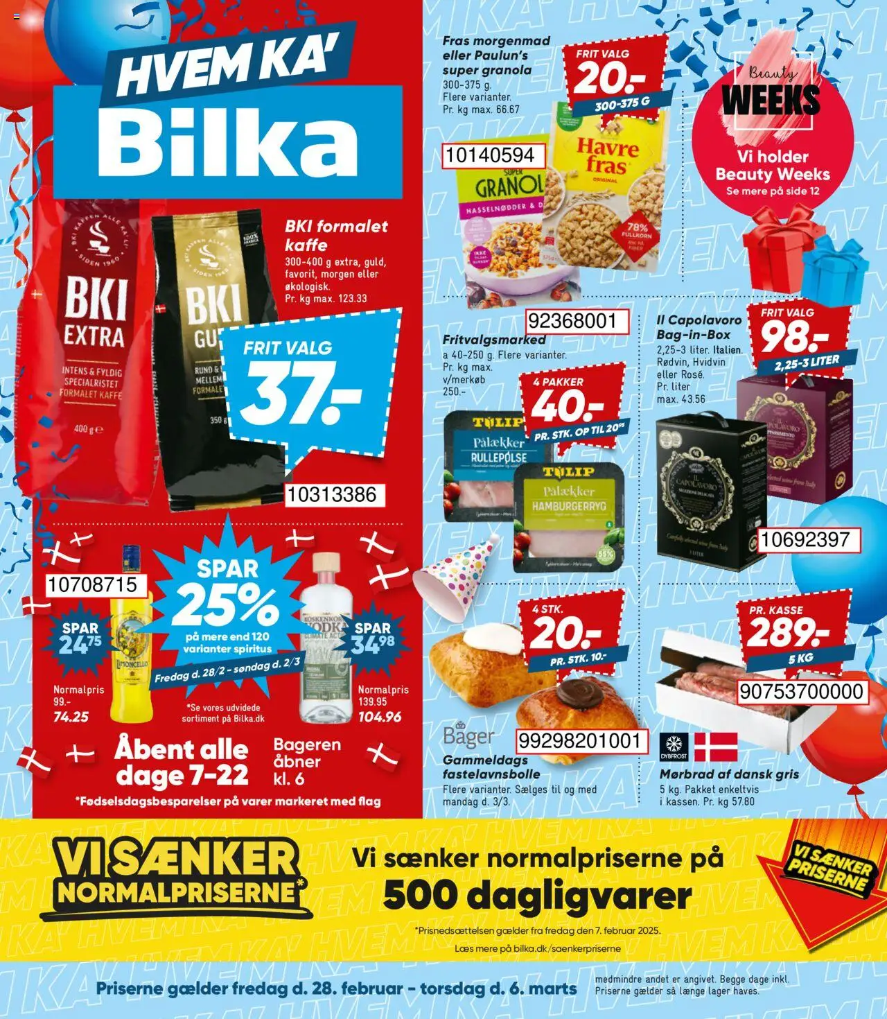 BILKA tilbudsavis uge 10 Avis fra 28/02/2025 + næste uge