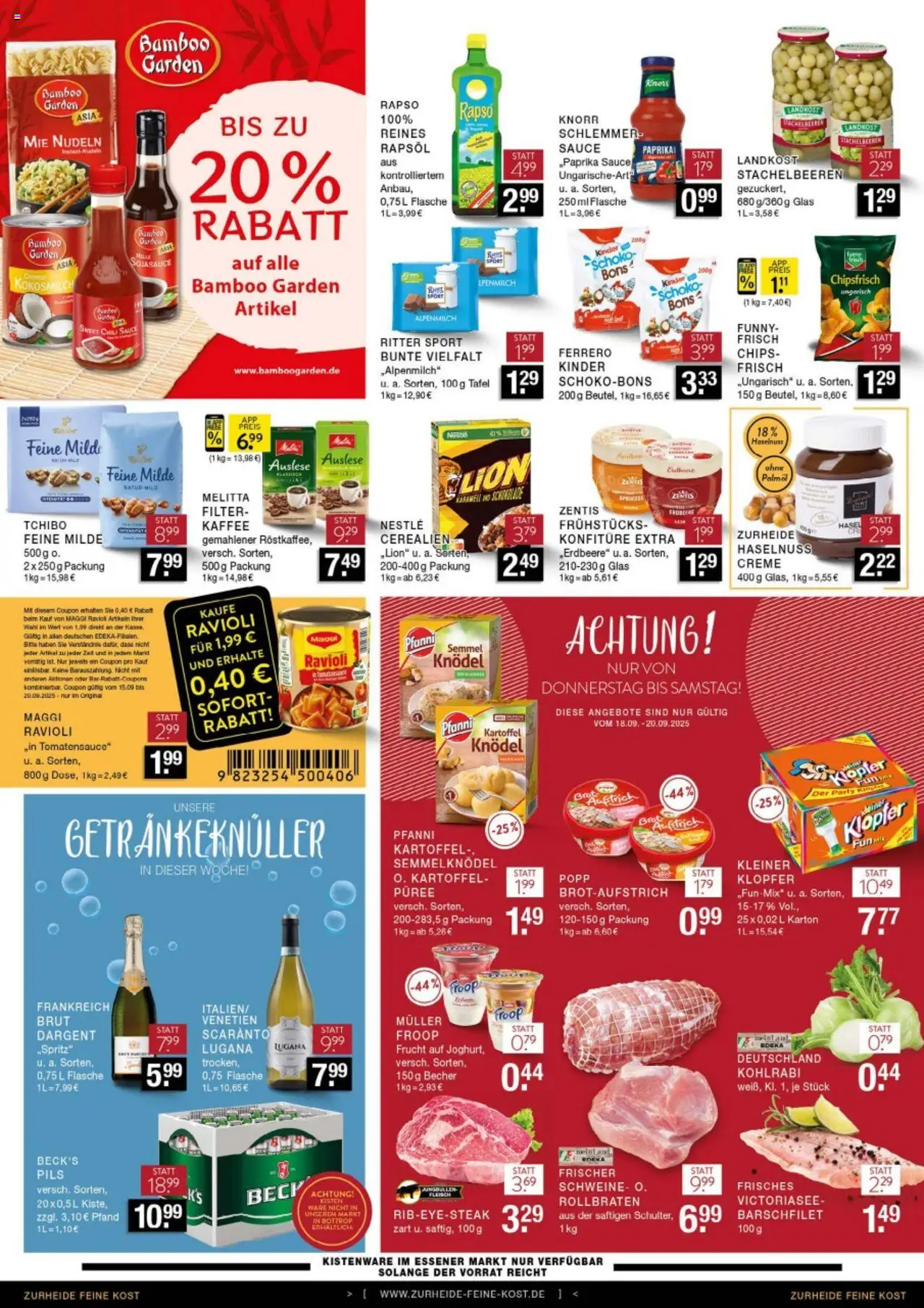 Edeka Zurheide Prospekt 	 – gültig ab 15.09.2025 | Seite: 8