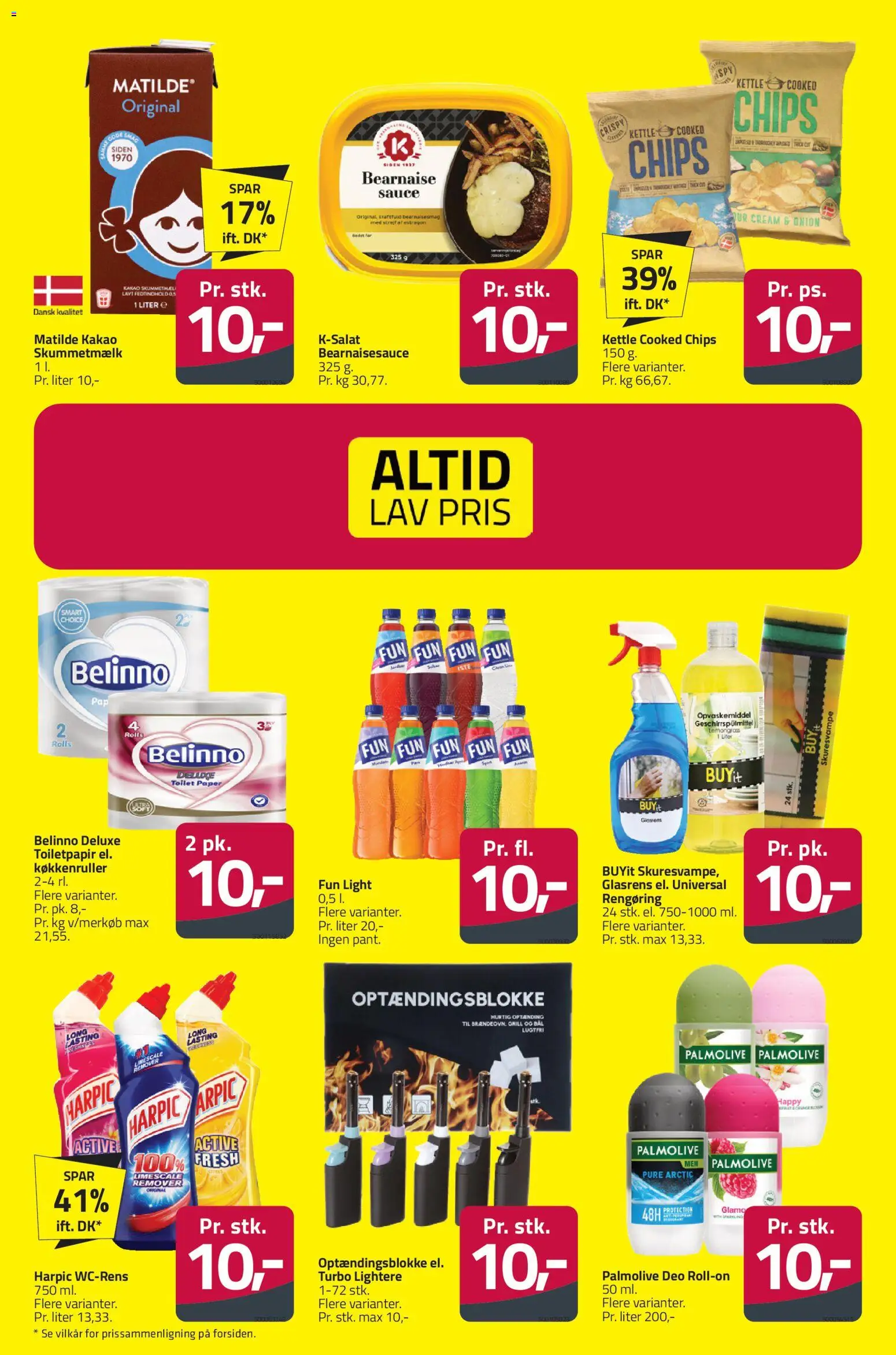 Fleggaard tilbudsavis – gyldig fra 02.01.2026 | Side: 10 | Produkter: Chips, Iste, Toilet, Kakao