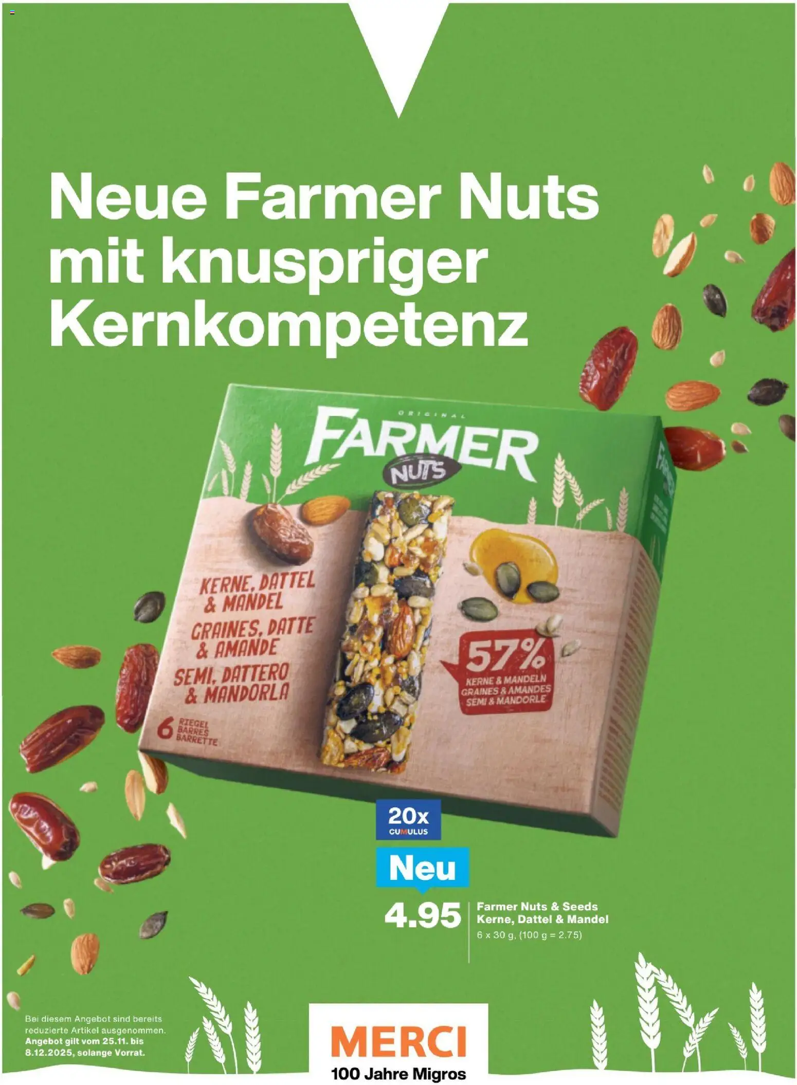 Migros Magazin – gültig ab 24.11.2025 | Seite: 30 | Produkte: Dattel