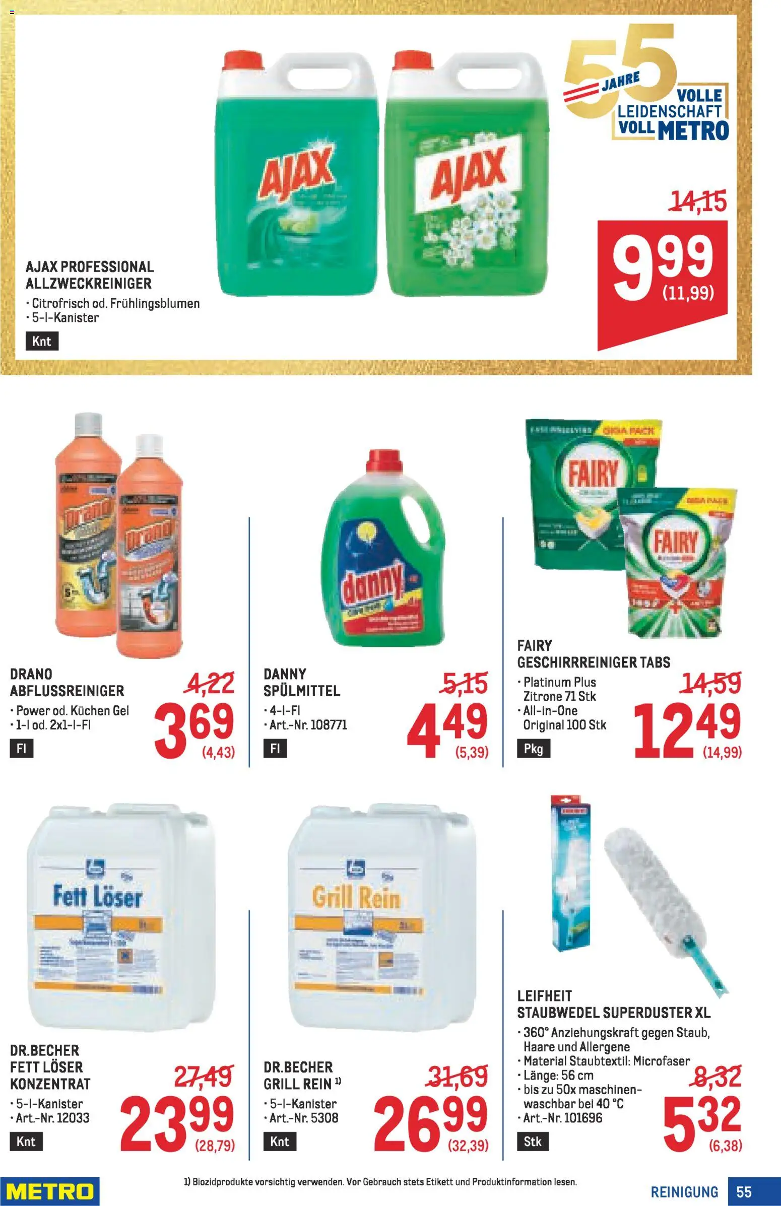 Metro angebote Profi gültig ab 30.04.2026 | Seite: 55 | Produkte: Zitrone, Grill