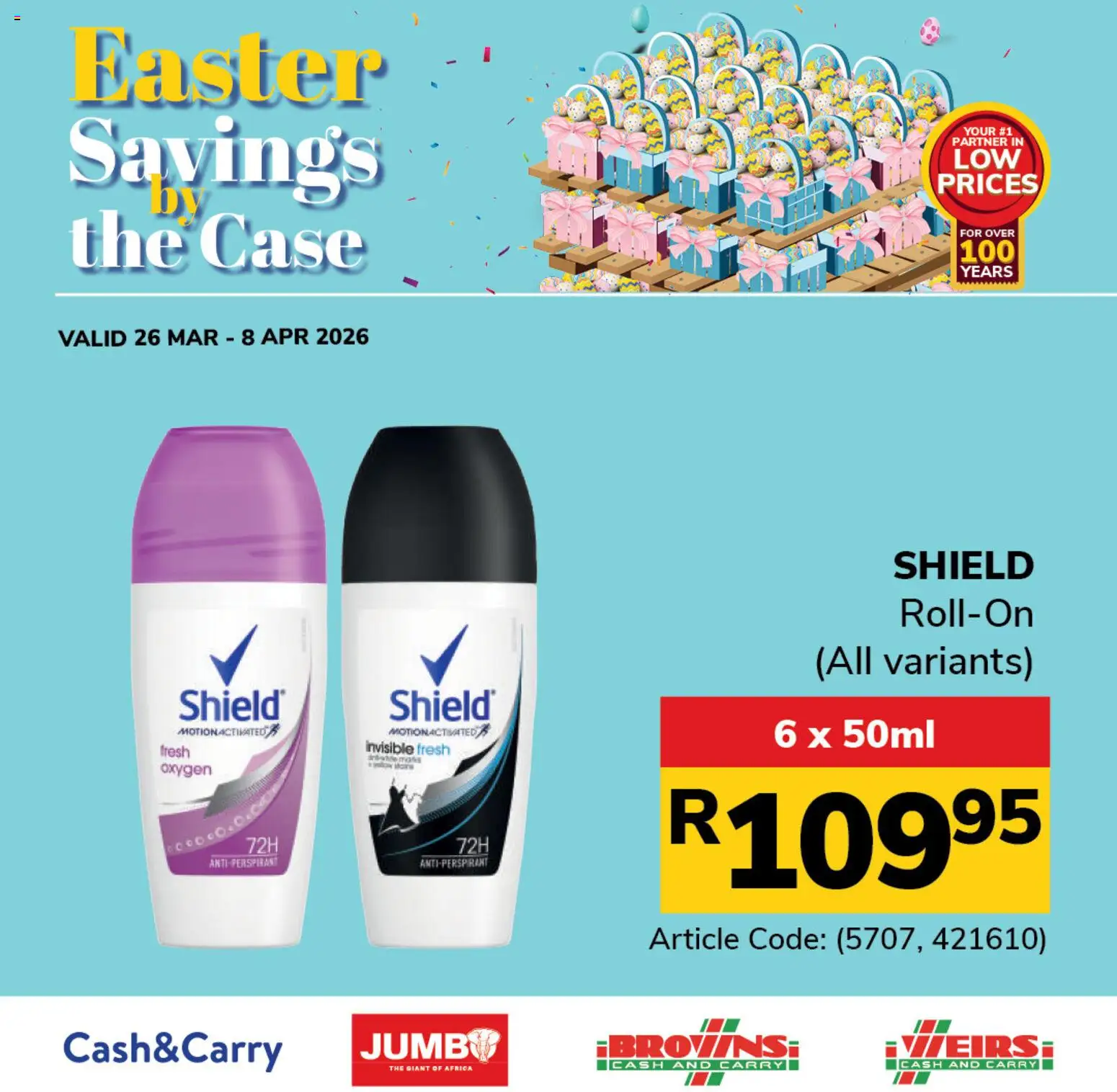 New Jumbo catalogue – valid from 26.03.2026 | Page: 6 | Products: Case, Antiperspirant