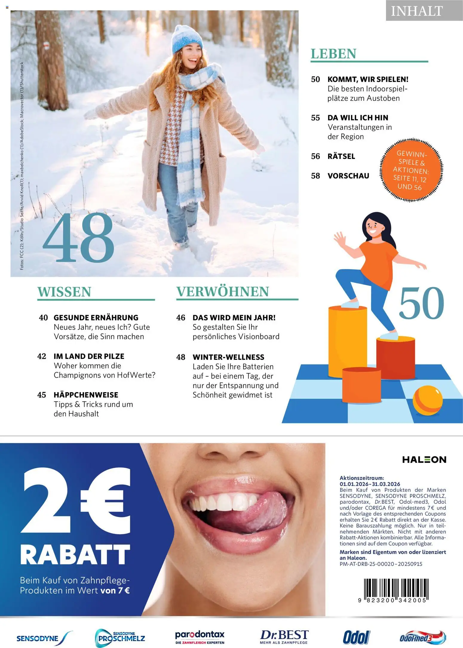 Famila Nordwest  myTime Januar 2026 – gültig ab 01.01.2026 | Seite: 5 | Produkte: Batterien, Champignons