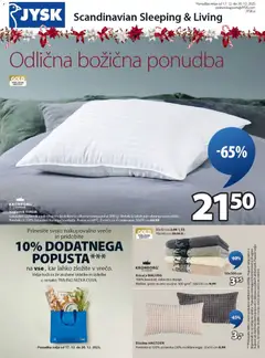 JYSK katalog akcije – veljaven od 17.12.2025