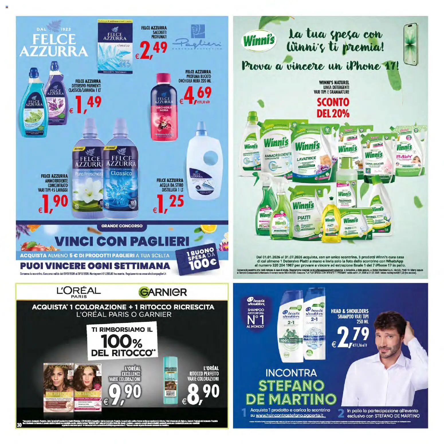 Volantino Decò del 27.03.2026 | Pagina: 30 | Prodotti: Ammorbidente, Acqua, Lavatrice, Orchidea