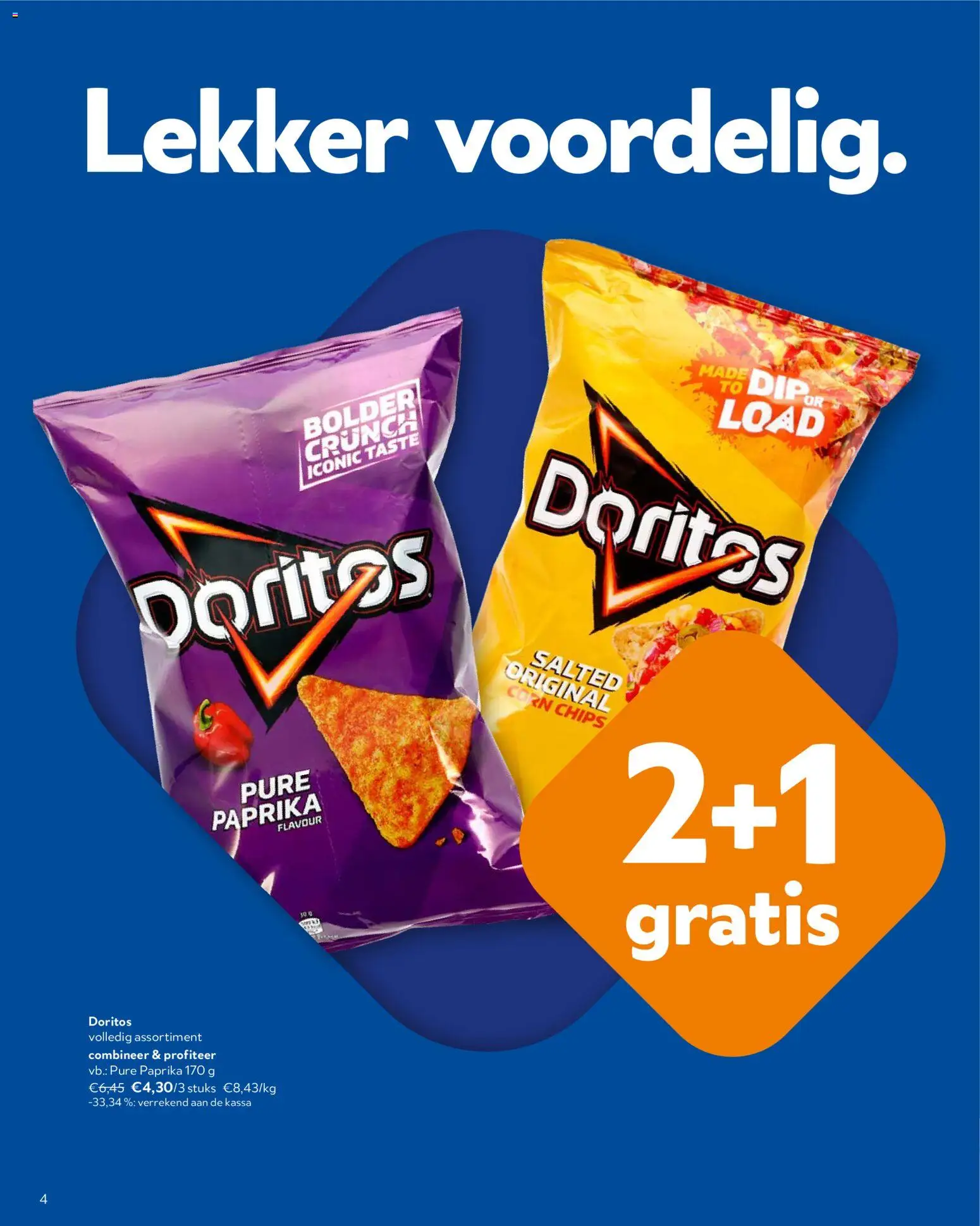 {H1} | Pagina: 4 | Producten: Chips, Doritos