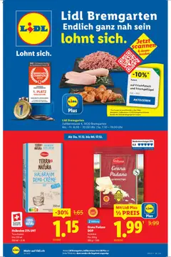 Lidl Aktionen Neueröffnung Bremgarten ab 11.12.2025 gültig