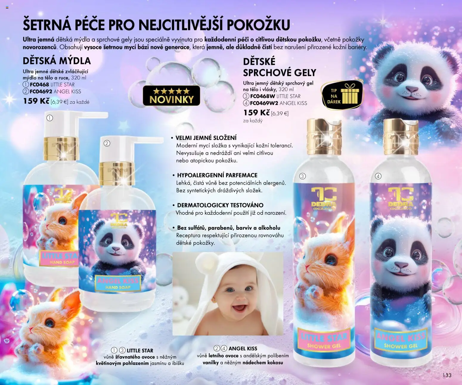 Nové Dedra akcie – leták je platný od 01.11.2025 | Strana: 33 | Produkty: Mydlo, Sprchový gél