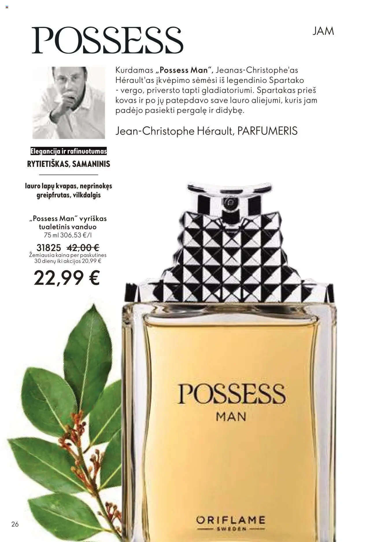 Oriflame - Katalogas 12 2025│galioja nuo 24.08.2025 | Puslapis: 26 | Prekių: Tualetinis vanduo