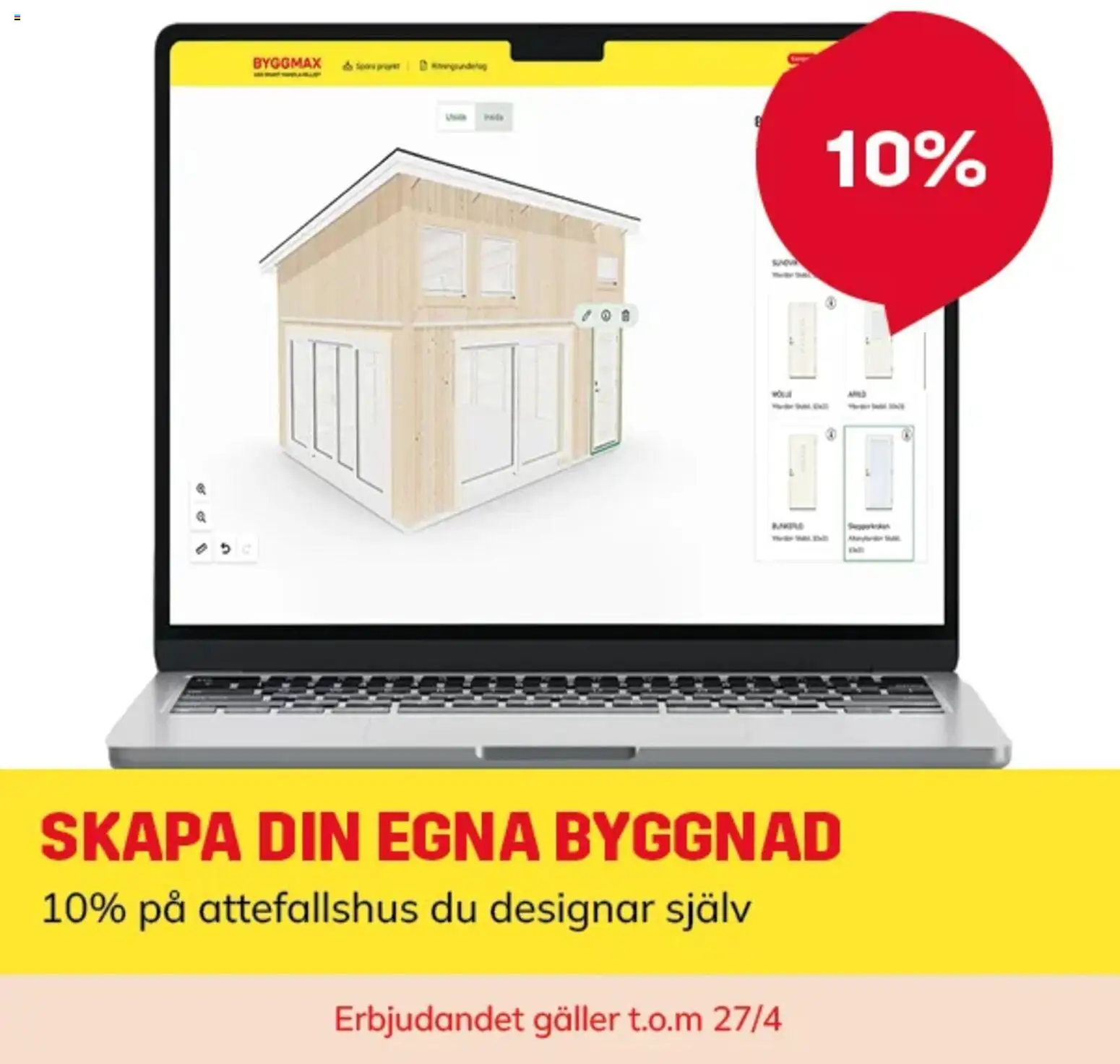 ByggMax reklamblad aktuell från 20.04.2026 | Sida: 10 | Produkter: Galler