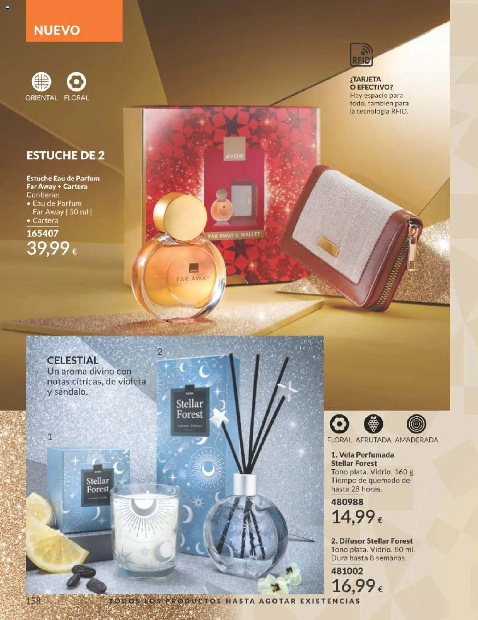 Catálogo AVON campaña 11 Black Friday │ válido desde el 01.11.2025 | Página: 158 | Productos: Vela, Eau de parfum