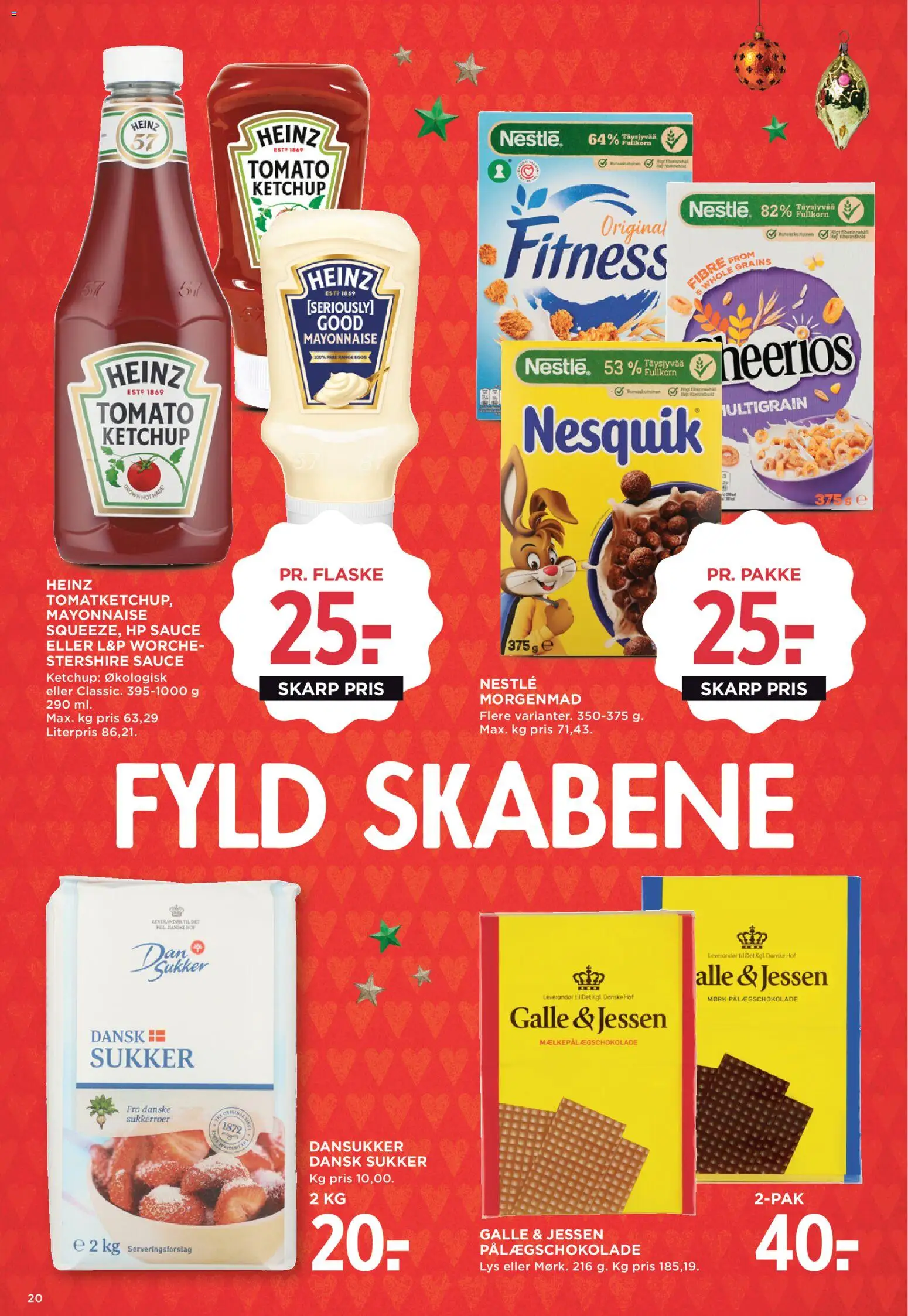 Meny tilbudsavis – gyldig fra 12.12.2025 | Side: 27 | Produkter: Ketchup, Pålægschokolade, Sukker
