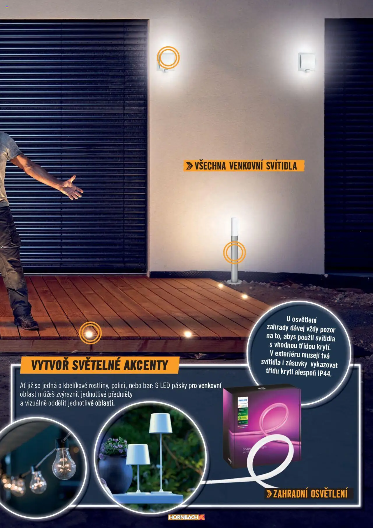 HORNBACH leták - Terasa od 13.08.2025 | Strana: 41 | Produkty: LED