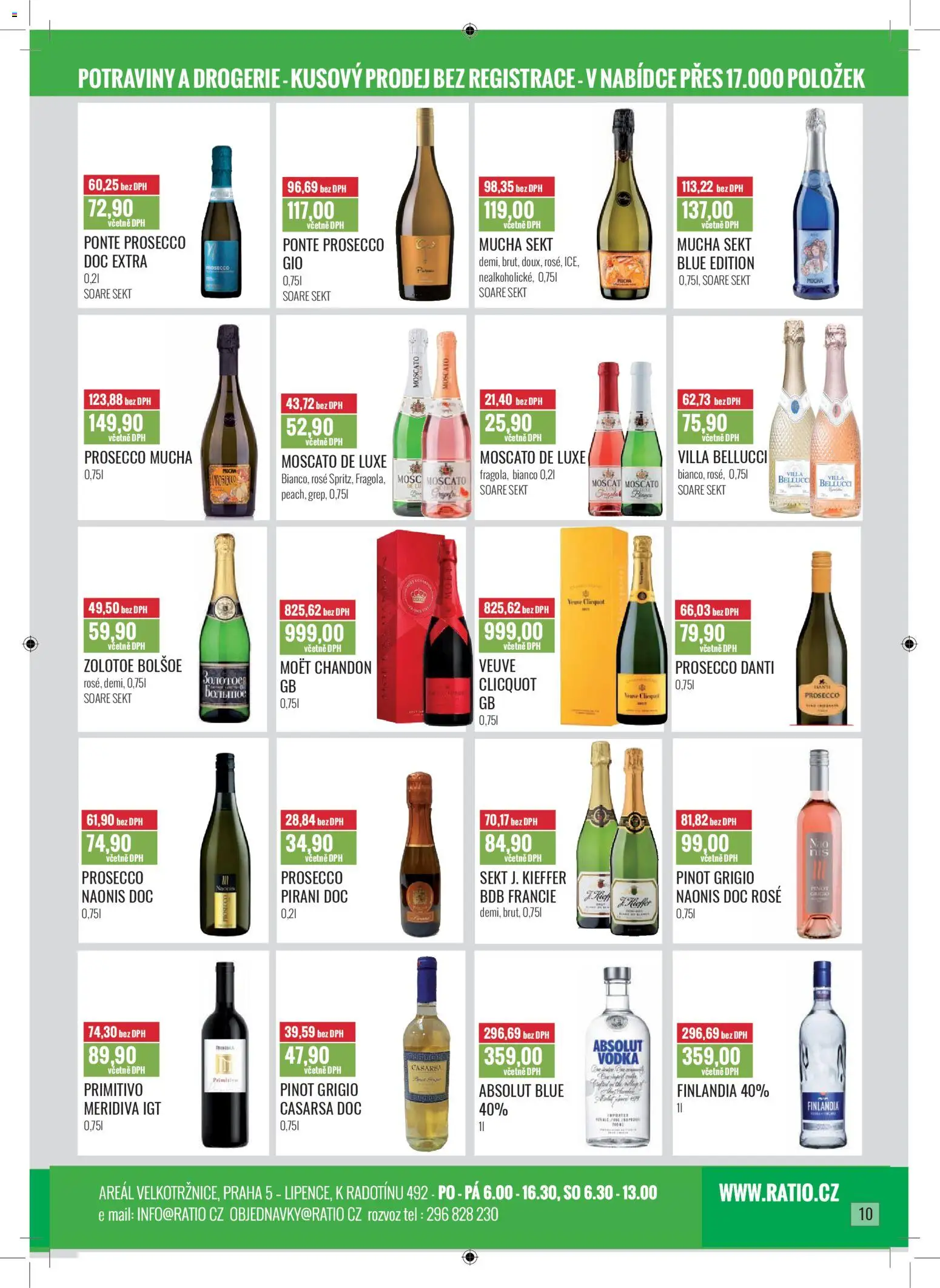 Ratio leták od 01.12.2025 | Strana: 11 | Produkty: Prosecco, Primitivo, Drogerie, Pinot Grigio