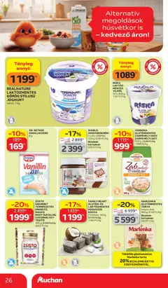 Auchan akciós újság - amely érvényes a következő dátumtól: 26.03.2026 | Oldal: 26