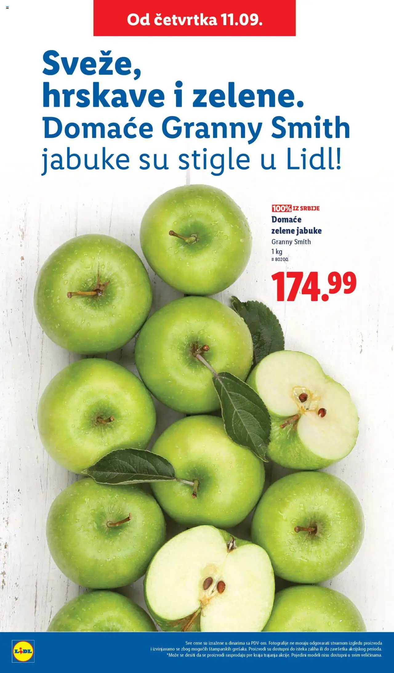 Lidl katalog - važi od 11.09.2025 | Strana: 4 | Proizvode: Jabuke