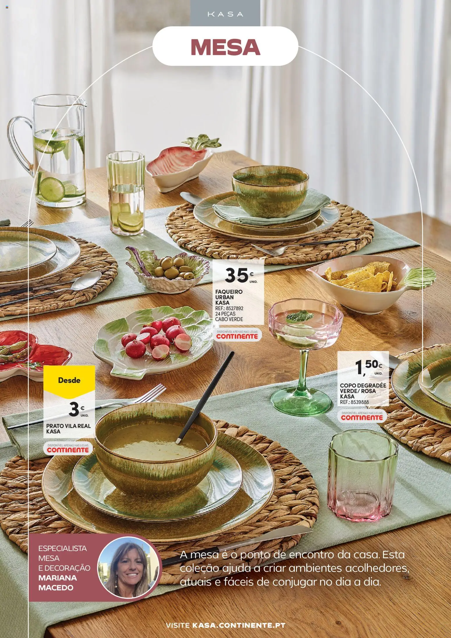 Continente - Tudo para a Casa │ válido de 24.02.2026 | Página: 14 | Produtos: Cabo, Mesa