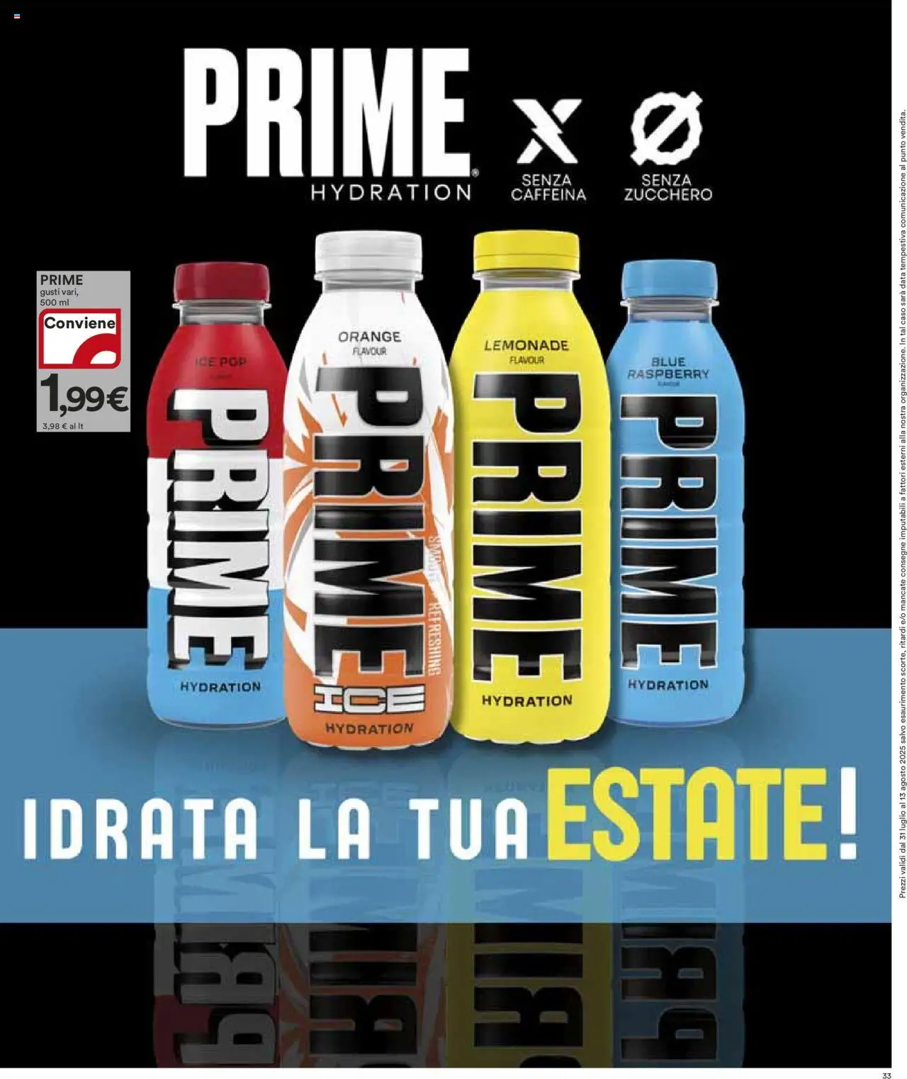 Volantino Ipercoop del 31.07.2025 | Pagina: 33 | Prodotti: Zucchero