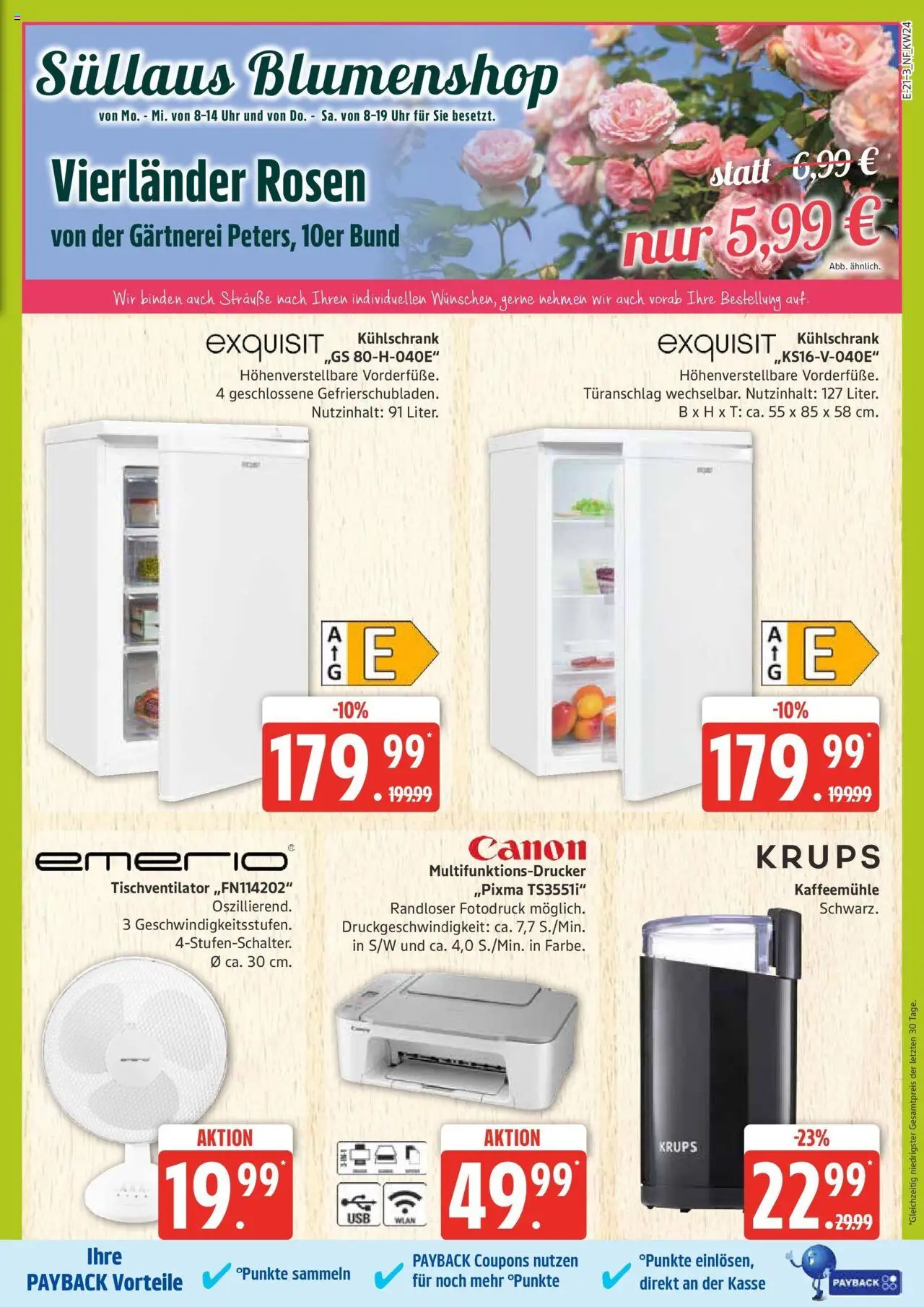 Edeka prospekt Ratzeburg	 - gültig ab dem 08.06.2025 | Seite: 21 | Produkte: Krups, Kühlschrank, Uhr
