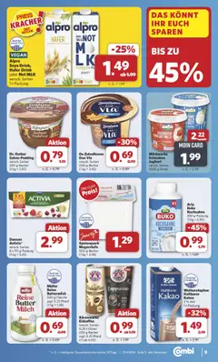 Combi Prospekt 	 - gültig ab dem 18.08.2025 | Seite: 10 | Produkte: Butter, Joghurt, Schokolade, Speisequark