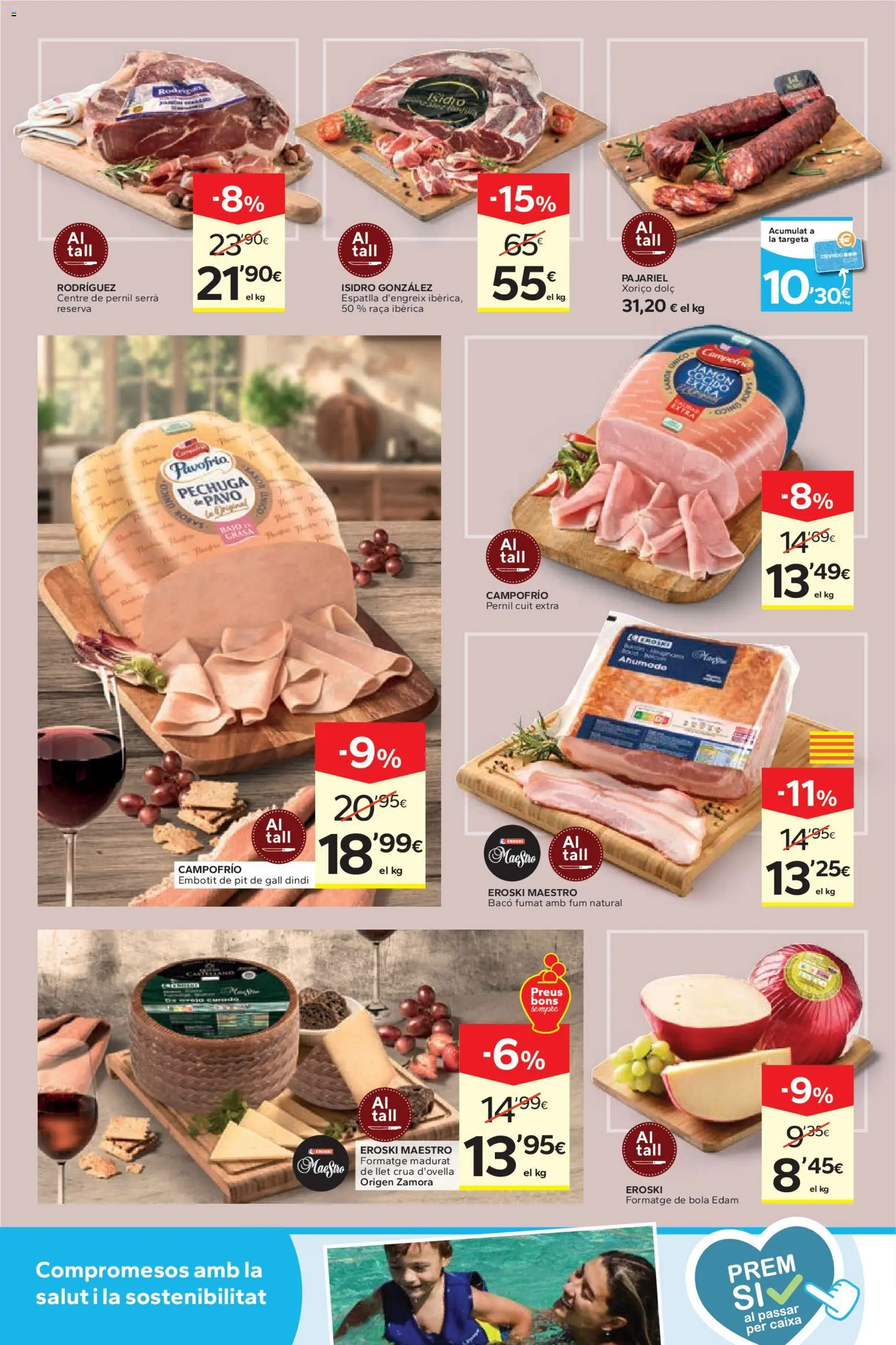 Caprabo folleto │ válido desde el 05.01.2026 | Página: 8 | Productos: Jamón