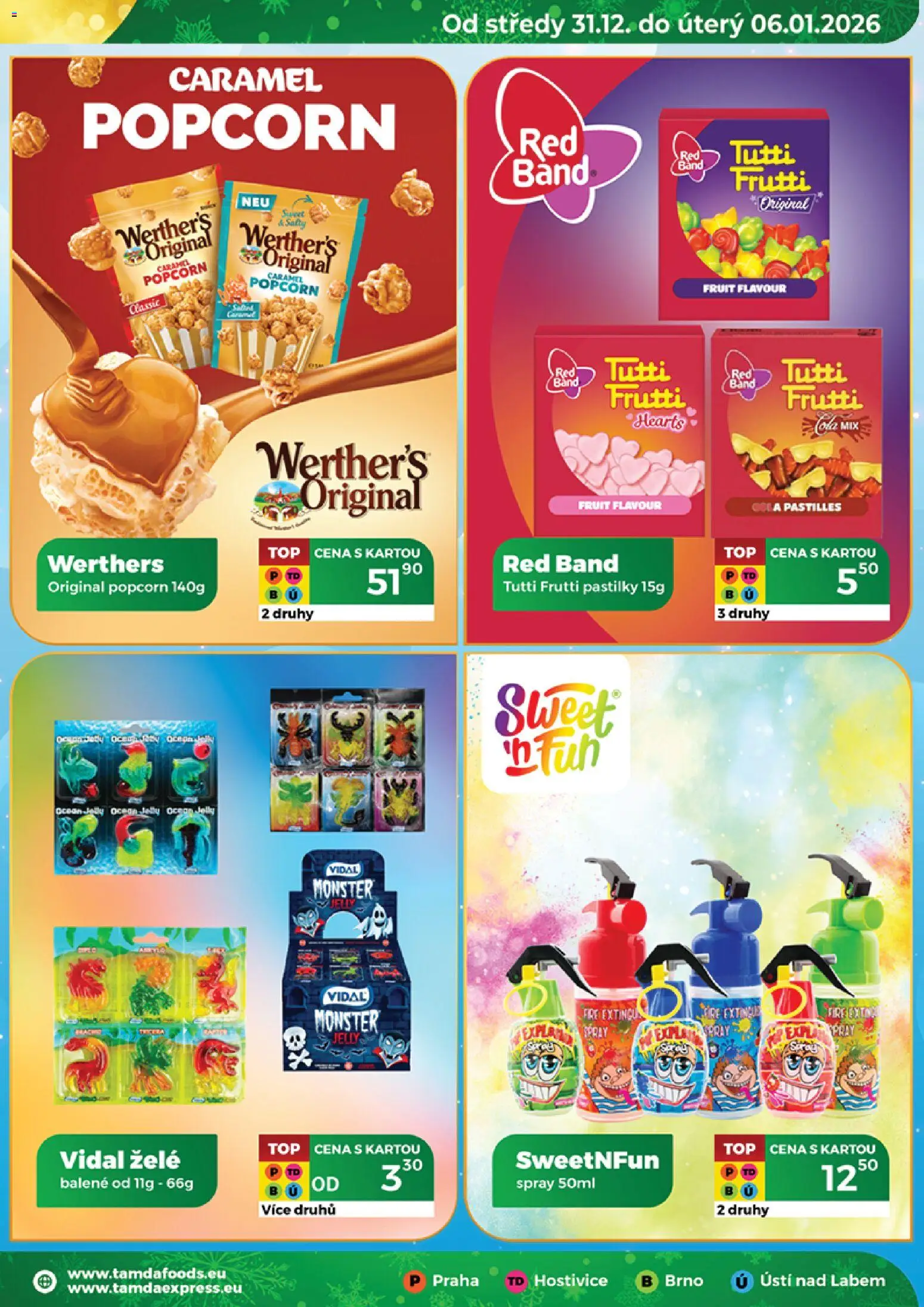 Tamda Foods leták od 31.12.2025 | Strana: 9 | Produkty: Monster, Popcorn, Cola