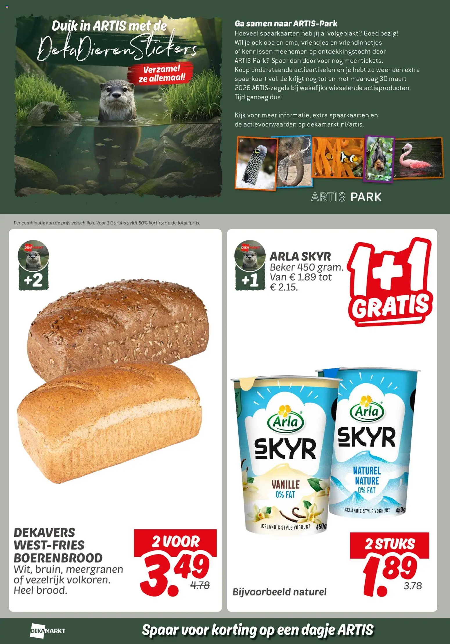 {H1} | Pagina: 10 | Producten: Yoghurt, Beker, Kan, Stickers