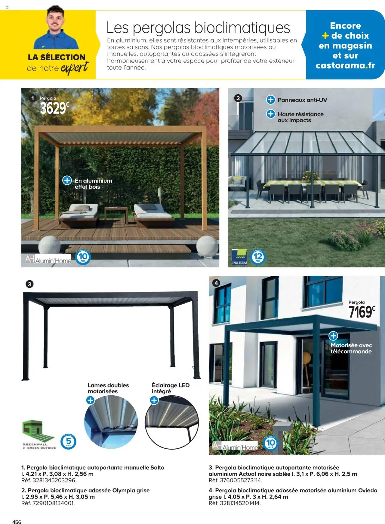 {H1} | Page: 456 | Produits: Pergola, Télécommande