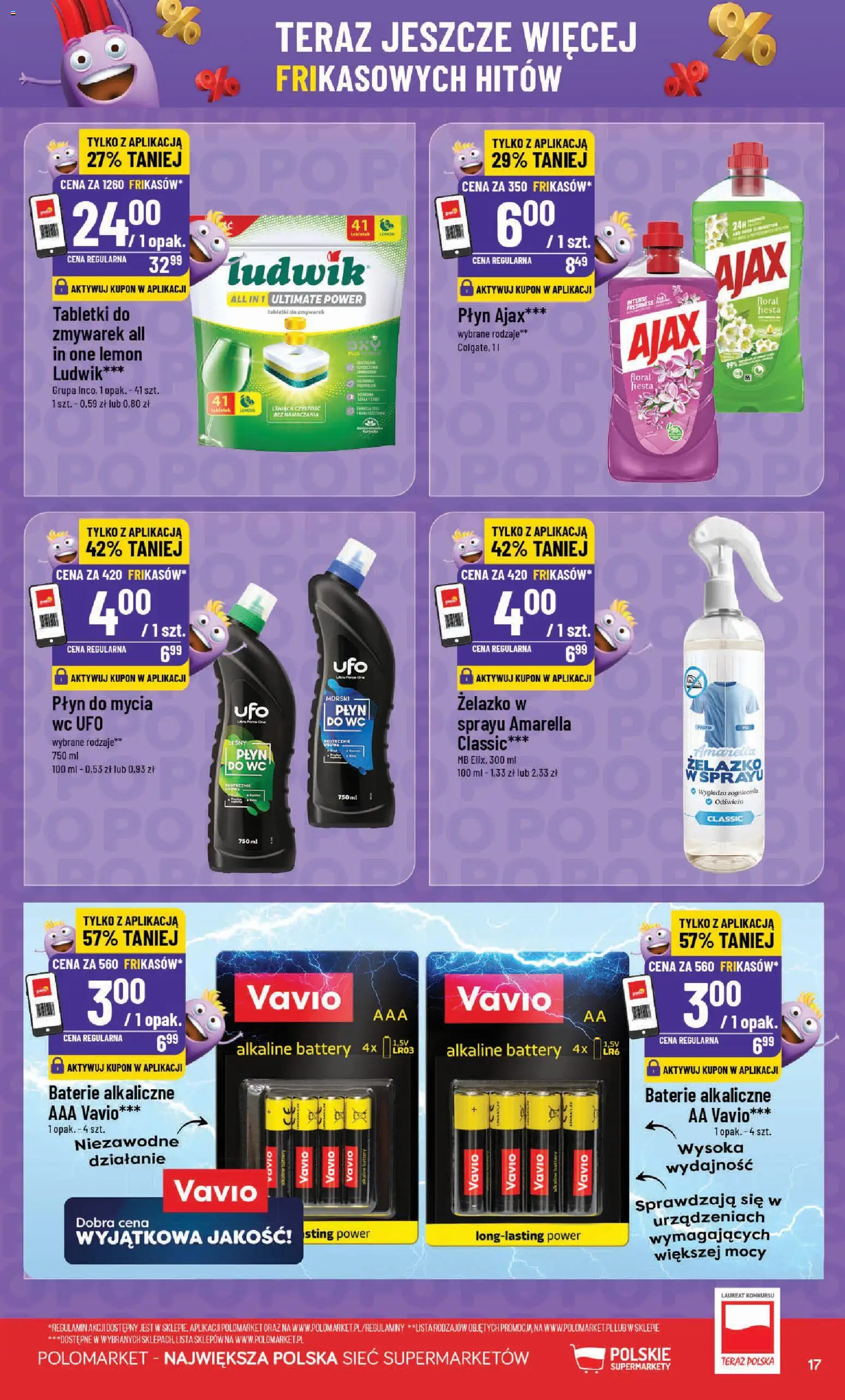 POLOmarket Gazetka - Frikasowe Hity od 29.10.2025 | Strona: 17 | Produkty: Baterie