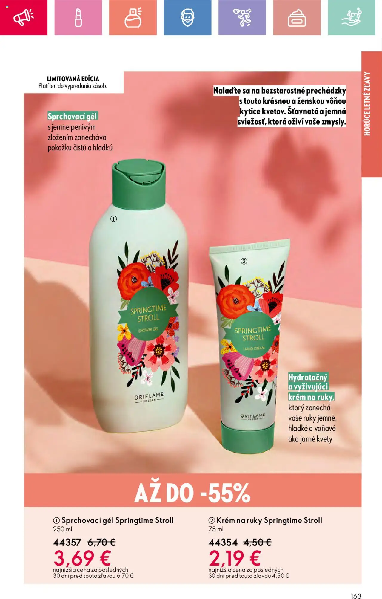 Katalóg Oriflame 10 2025 │ platný od 06.07.2025 | Strana: 163 | Produkty: Krém na ruky, Krém, Kvety