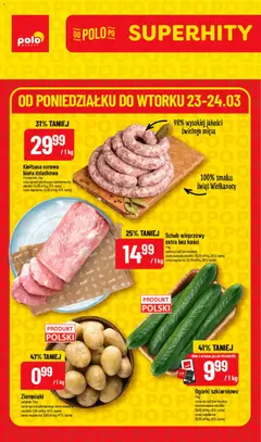 Pogląd oferty "POLOmarket gazetka - Super Hity" - ważna od 23.03.2026