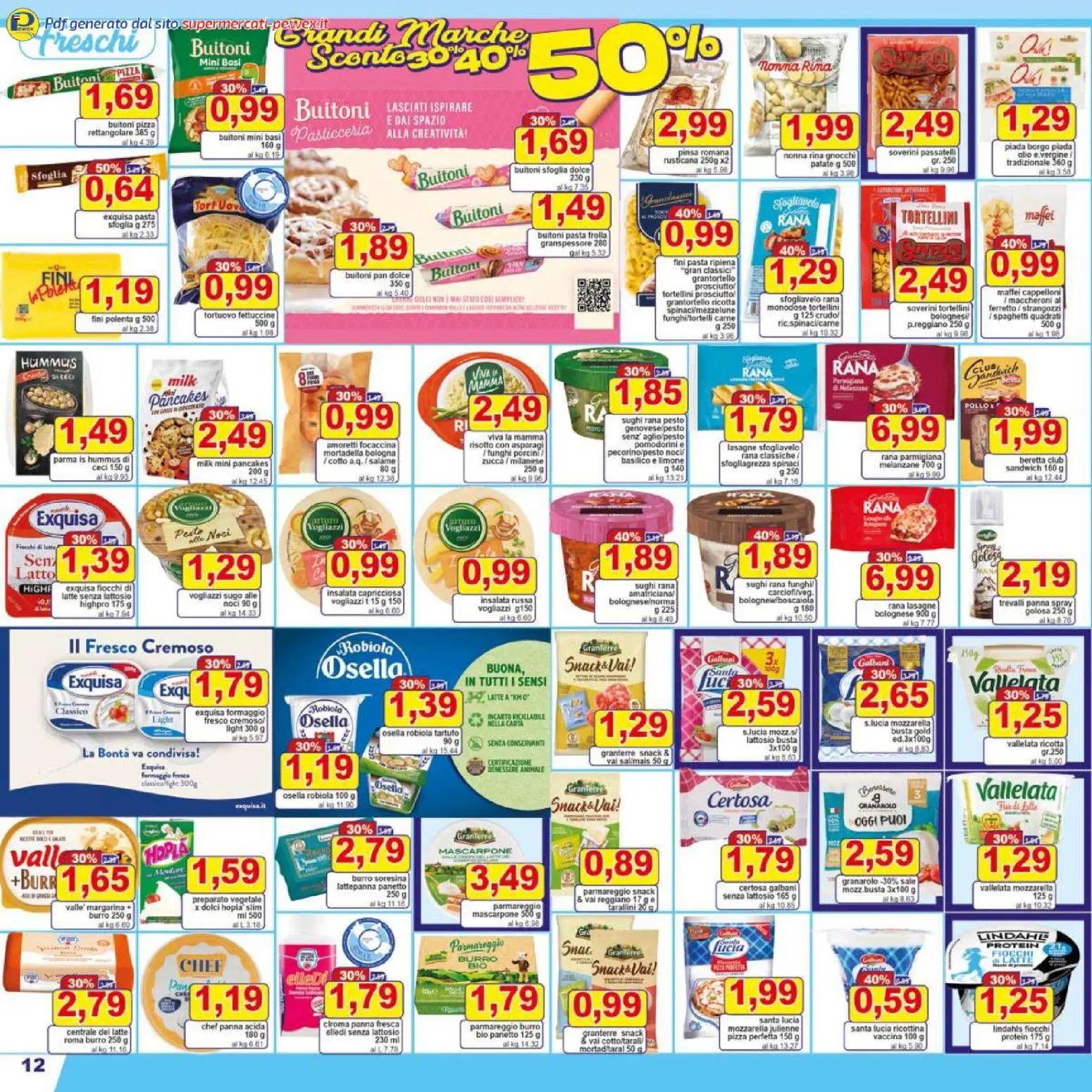 Volantino Pewex del 07.11.2025 | Pagina: 12 | Prodotti: Sale, Hummus, Basilico, Insalata russa